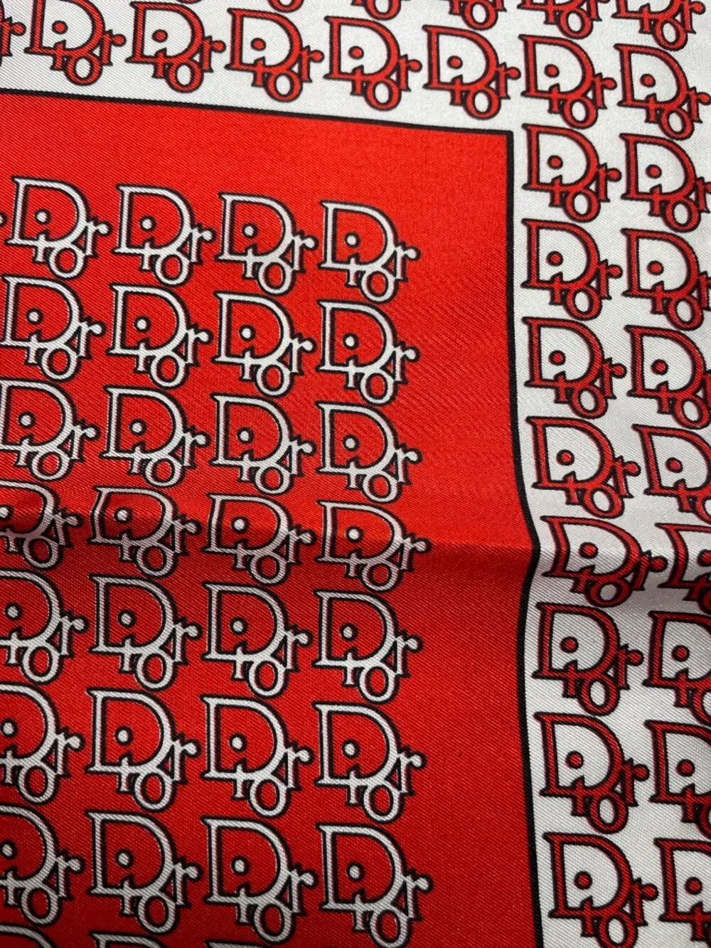 Vintage Christian Dior Silk Trotter Scarf